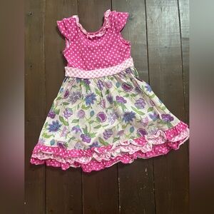 Size 6 Matilda Jane Brilliant Daydream Dot Dot Dot Dress